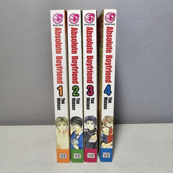 Absolute Boyfriend English Manga Volumes 1-4 by Yuu Watase Viz Media - Picture 3 of 4